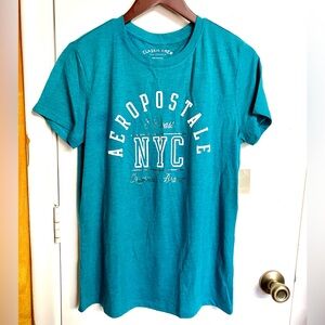 Aeropostale Turquoise NYC Tee - NWT